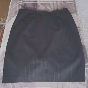 Pinstripe skirt